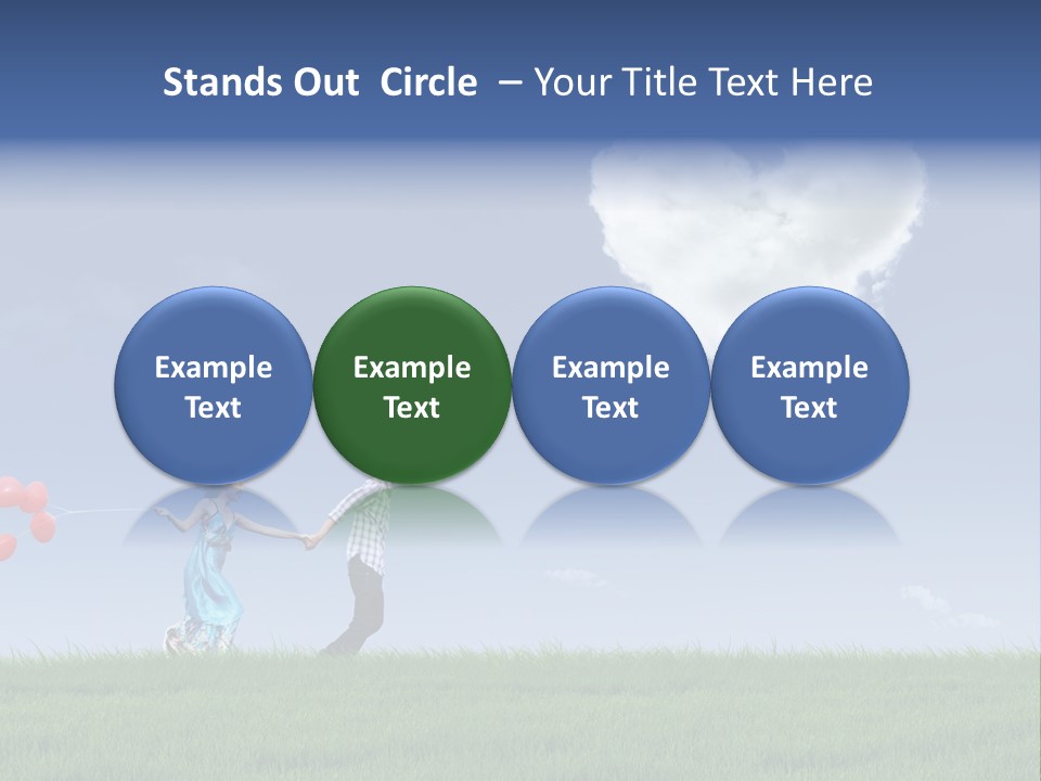 Freedom Path Outdoor PowerPoint Template