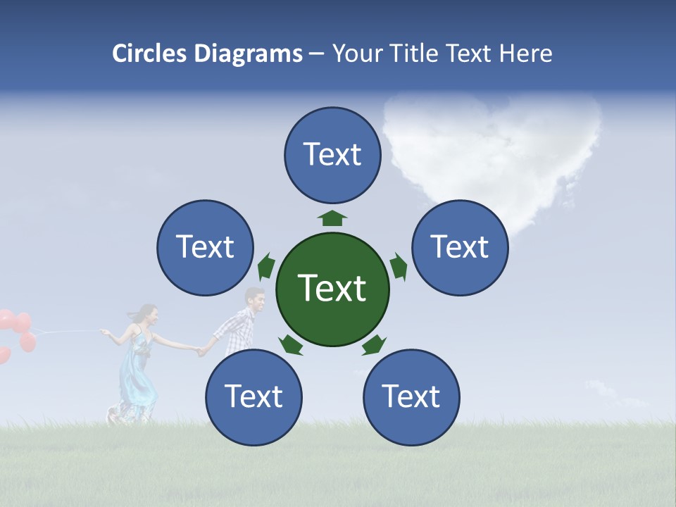 Freedom Path Outdoor PowerPoint Template