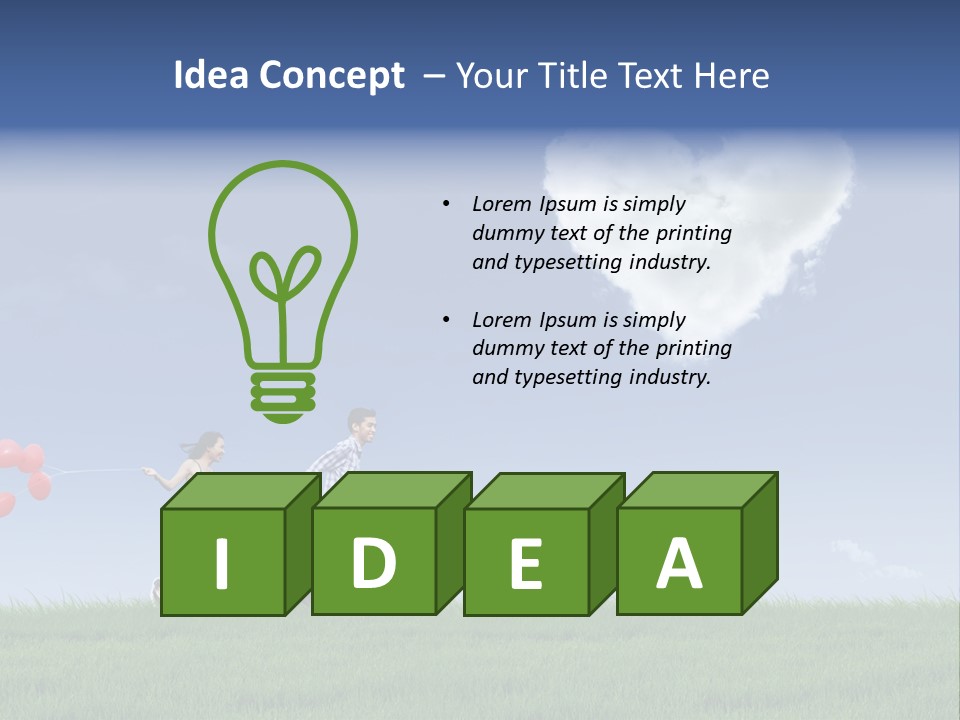 Freedom Path Outdoor PowerPoint Template