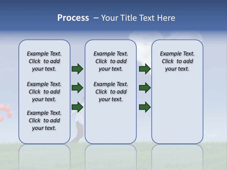 Freedom Path Outdoor PowerPoint Template