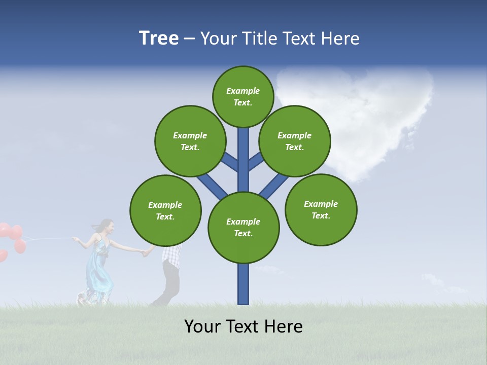 Freedom Path Outdoor PowerPoint Template