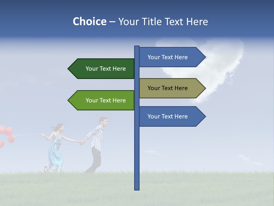 Freedom Path Outdoor PowerPoint Template