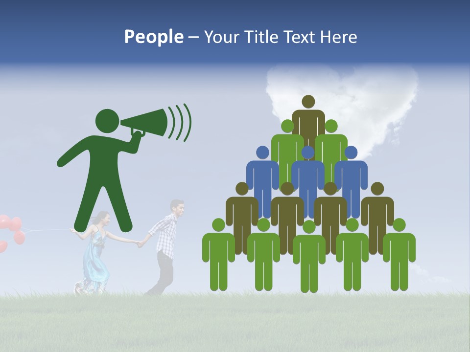 Freedom Path Outdoor PowerPoint Template