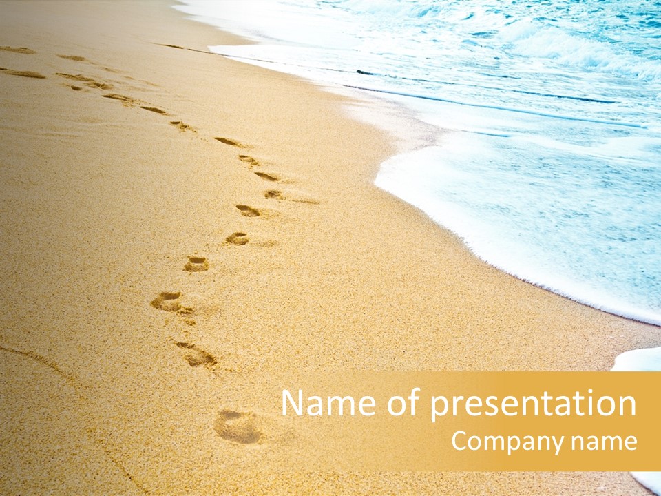 Freedom Path Outdoor PowerPoint Template