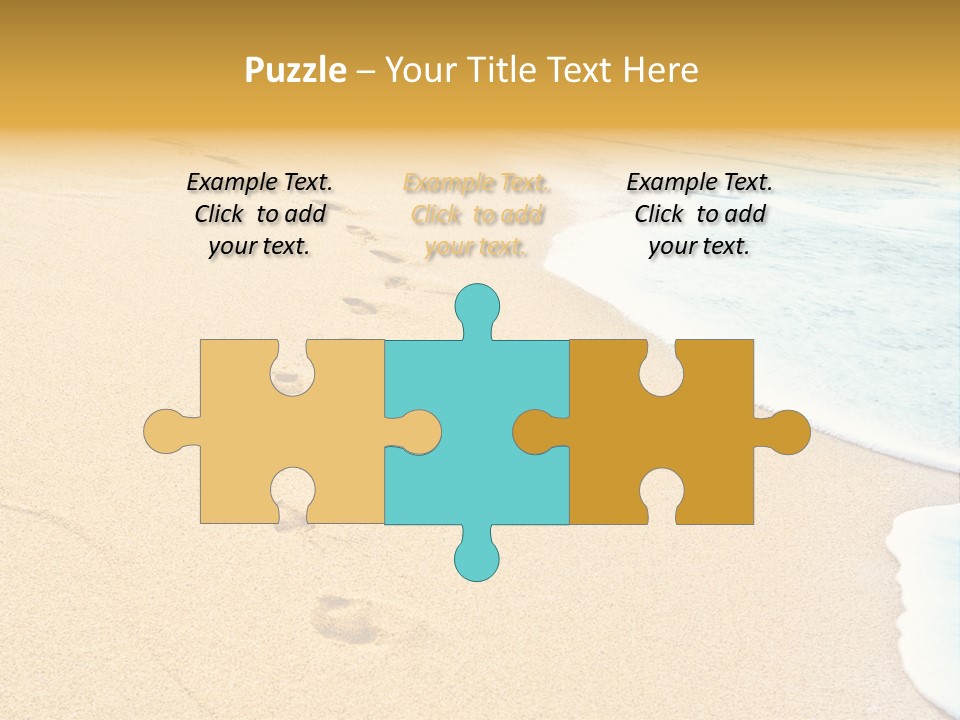 Freedom Path Outdoor PowerPoint Template