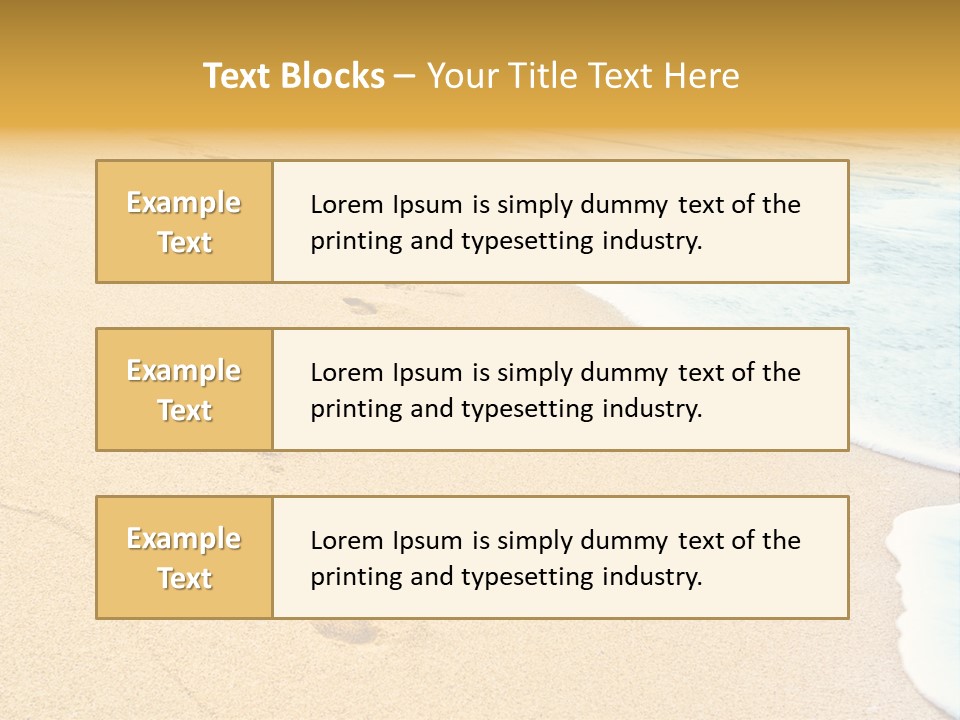 Freedom Path Outdoor PowerPoint Template