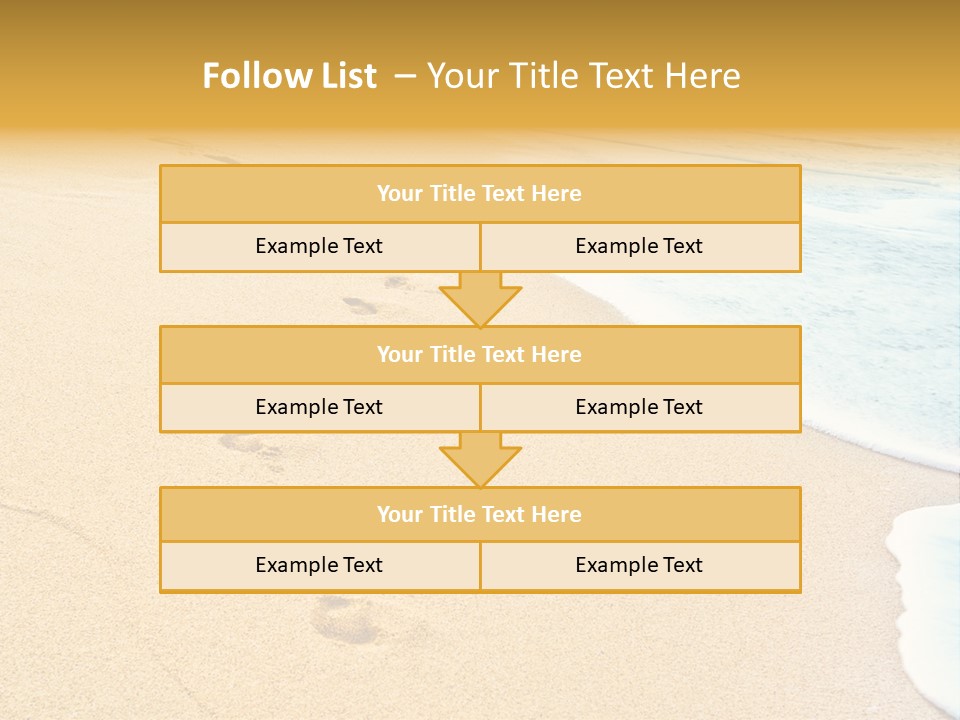 Freedom Path Outdoor PowerPoint Template