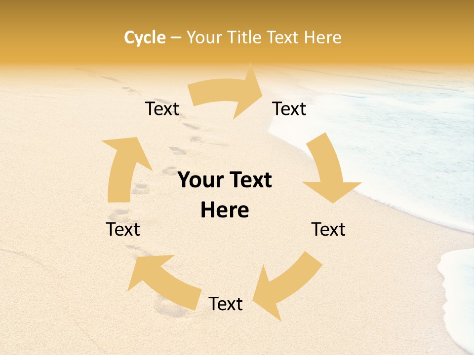 Freedom Path Outdoor PowerPoint Template