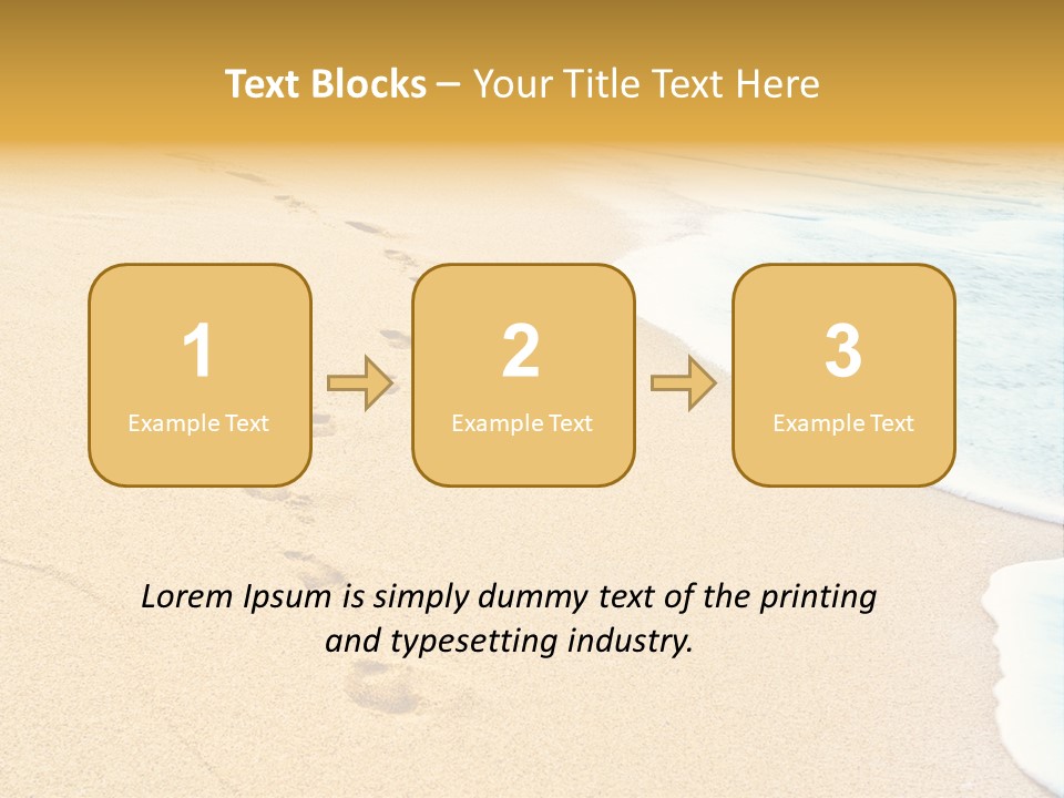 Freedom Path Outdoor PowerPoint Template