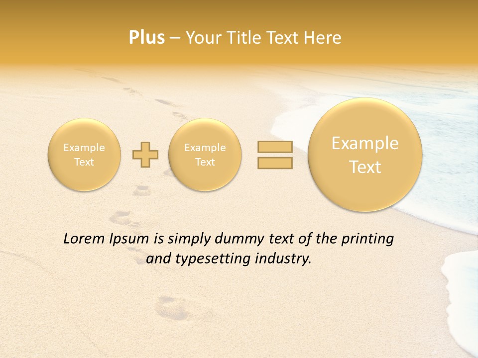 Freedom Path Outdoor PowerPoint Template