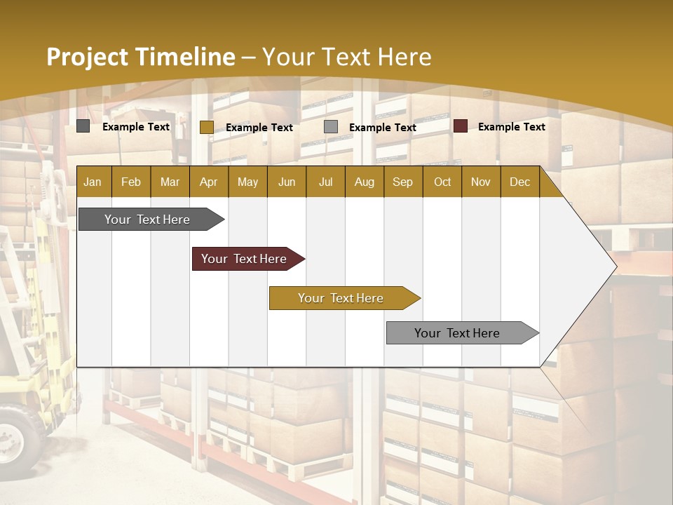 Goods Indoors Horizontal PowerPoint Template