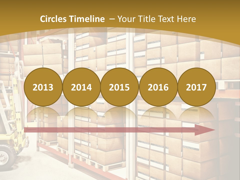 Goods Indoors Horizontal PowerPoint Template