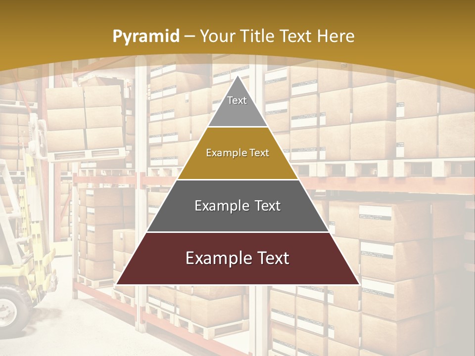 Goods Indoors Horizontal PowerPoint Template