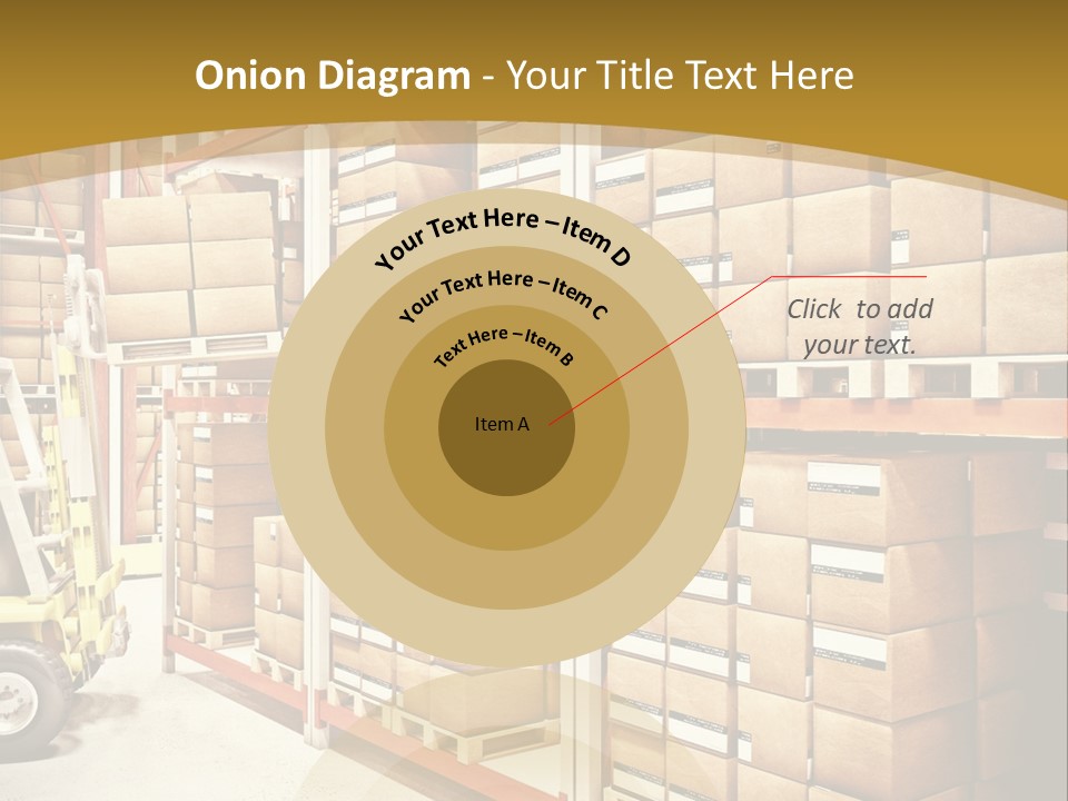 Goods Indoors Horizontal PowerPoint Template