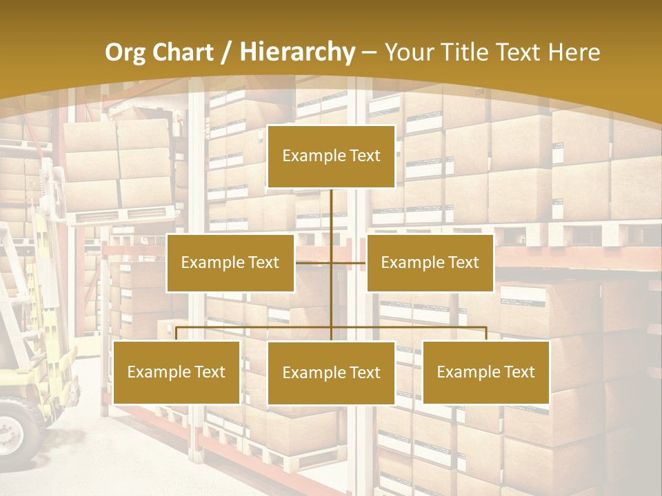 Goods Indoors Horizontal PowerPoint Template