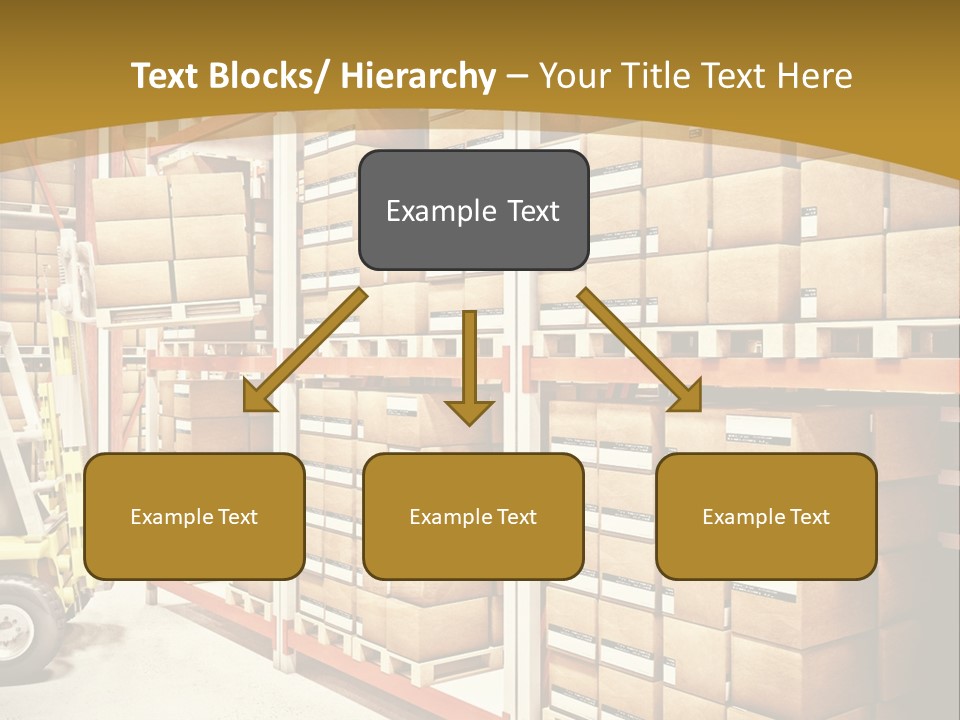Goods Indoors Horizontal PowerPoint Template