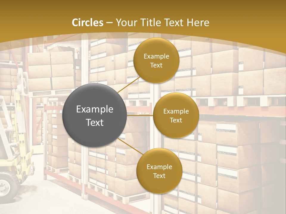 Goods Indoors Horizontal PowerPoint Template