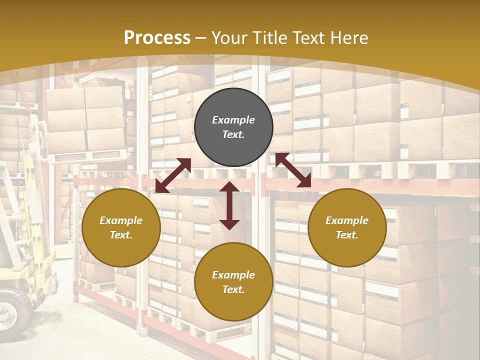 Goods Indoors Horizontal PowerPoint Template