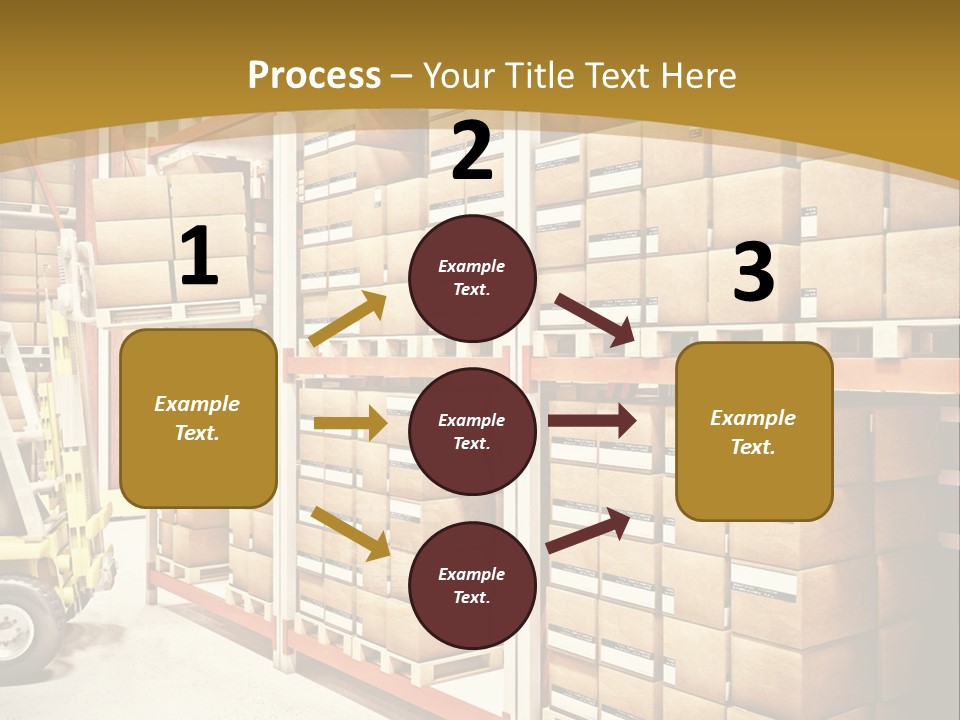 Goods Indoors Horizontal PowerPoint Template