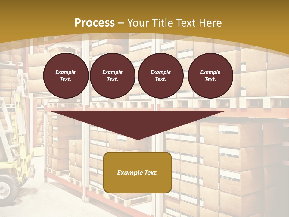 Goods Indoors Horizontal PowerPoint Template