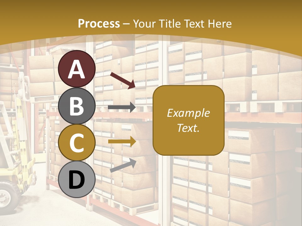 Goods Indoors Horizontal PowerPoint Template