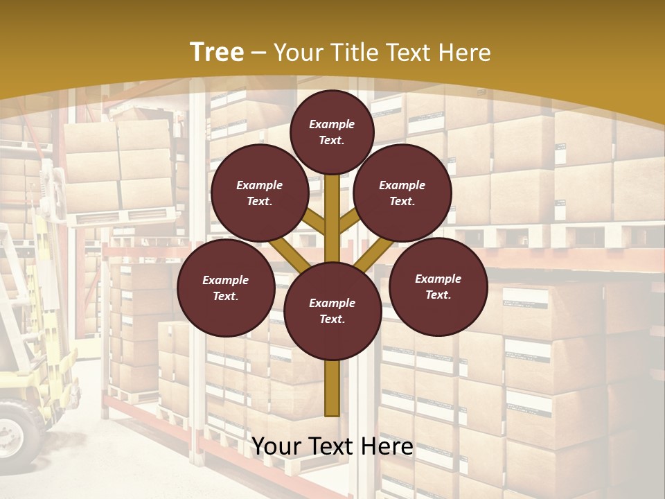 Goods Indoors Horizontal PowerPoint Template