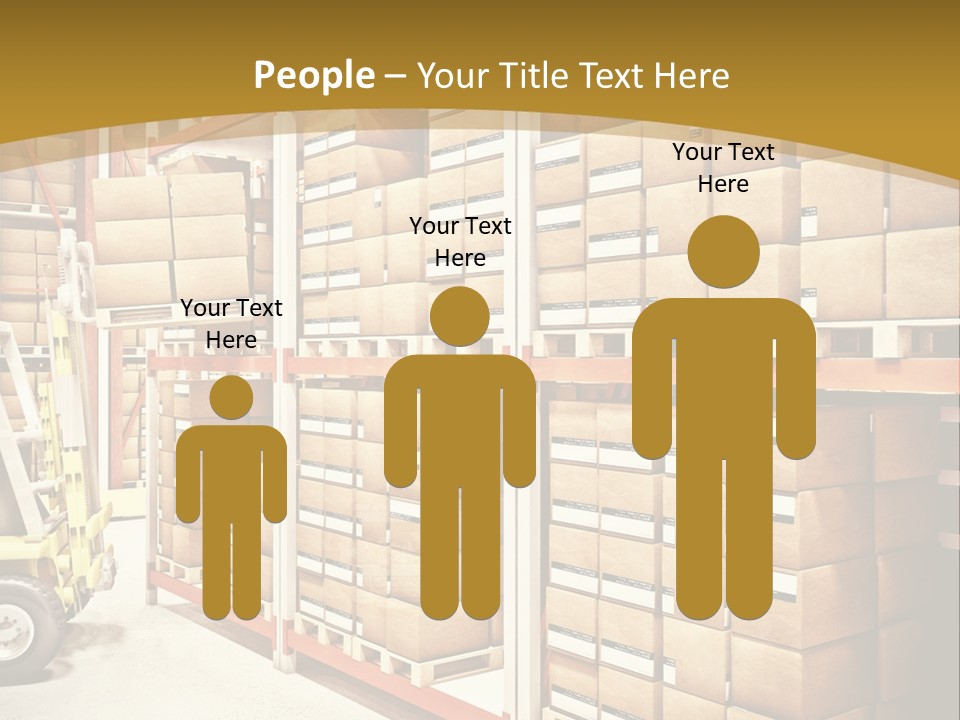 Goods Indoors Horizontal PowerPoint Template