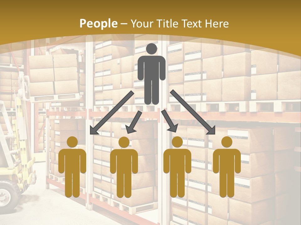 Goods Indoors Horizontal PowerPoint Template