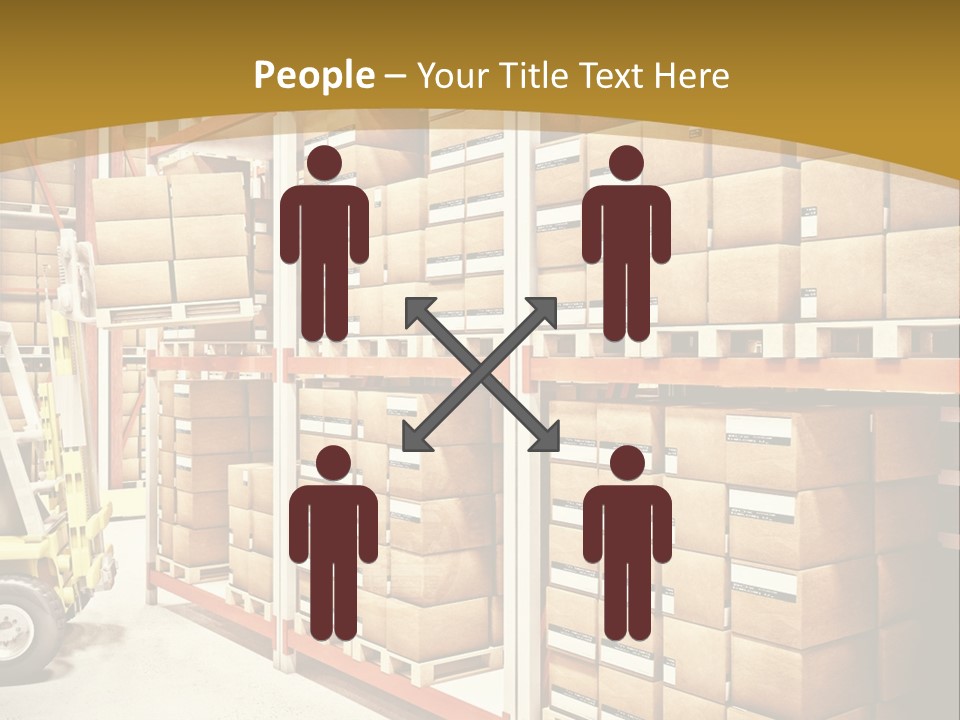 Goods Indoors Horizontal PowerPoint Template