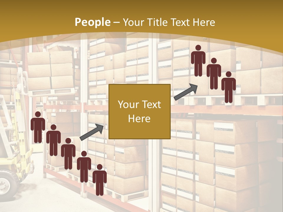 Goods Indoors Horizontal PowerPoint Template