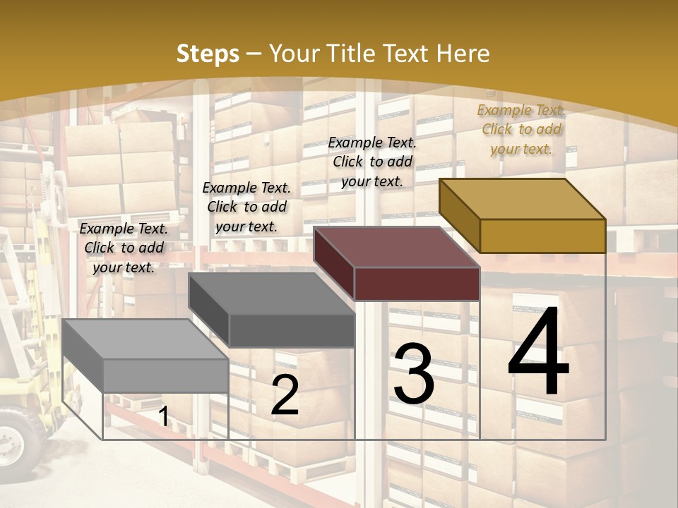 Goods Indoors Horizontal PowerPoint Template