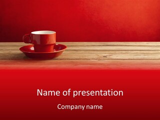 Table Wallpaper Still Life PowerPoint Template