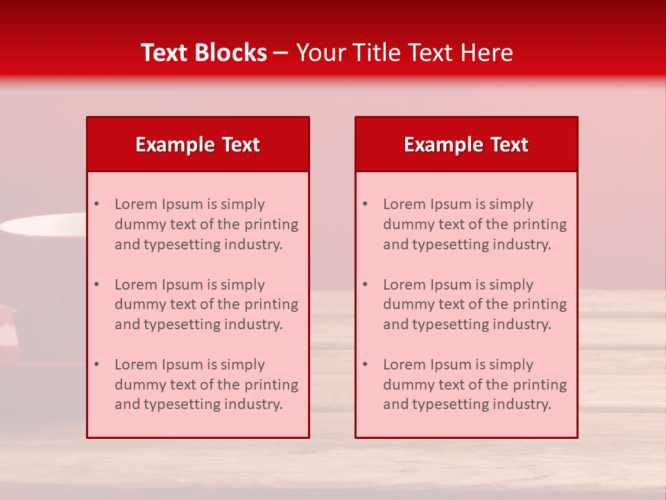 Table Wallpaper Still Life PowerPoint Template