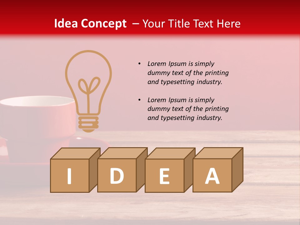 Table Wallpaper Still Life PowerPoint Template