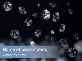 Light Gift Jewel PowerPoint Template