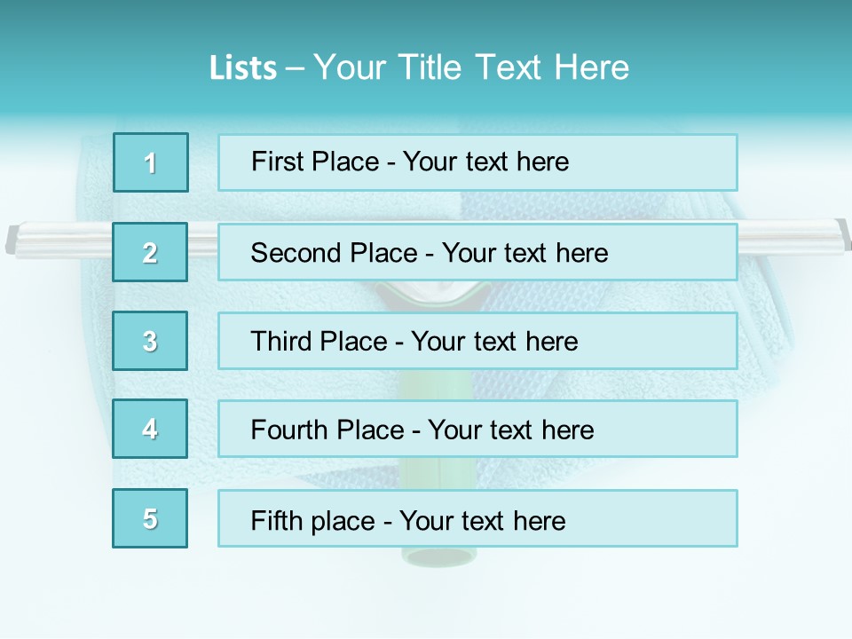 Household Wet Women PowerPoint Template
