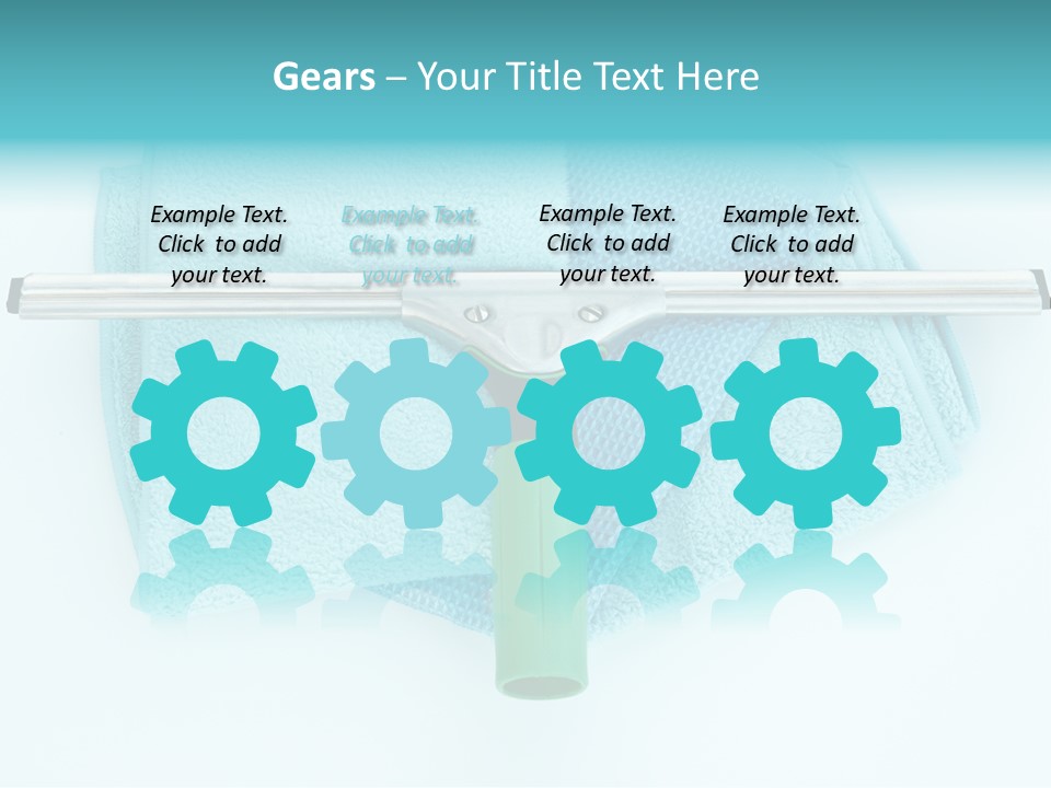 Household Wet Women PowerPoint Template