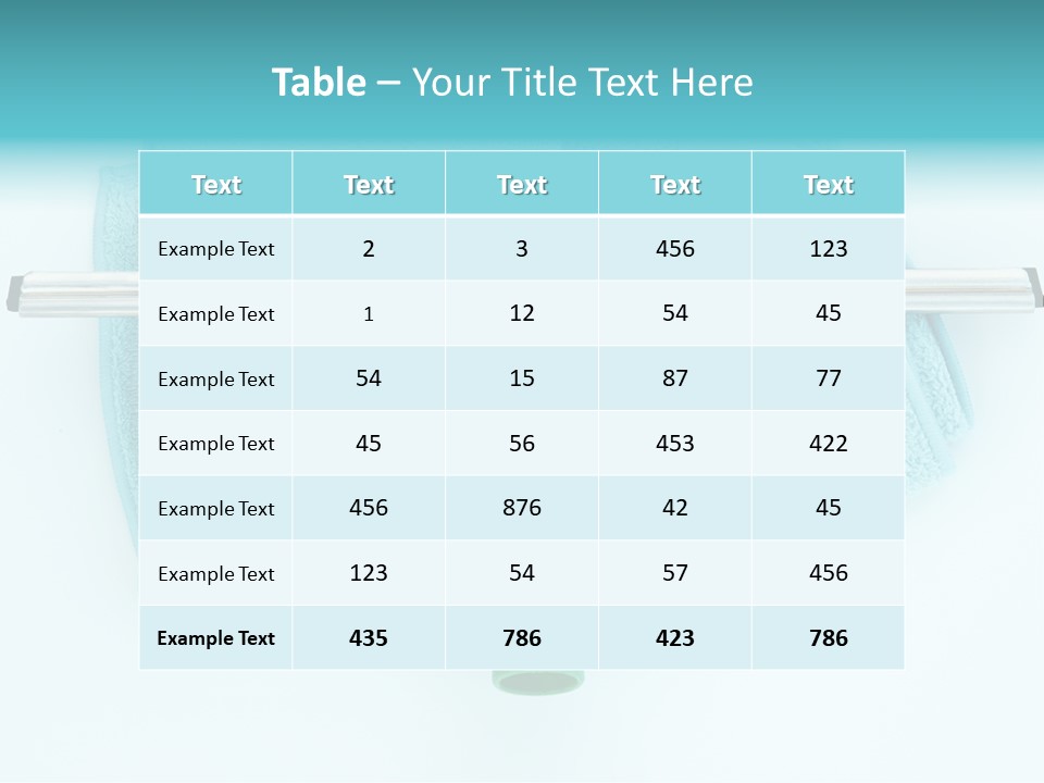 Household Wet Women PowerPoint Template
