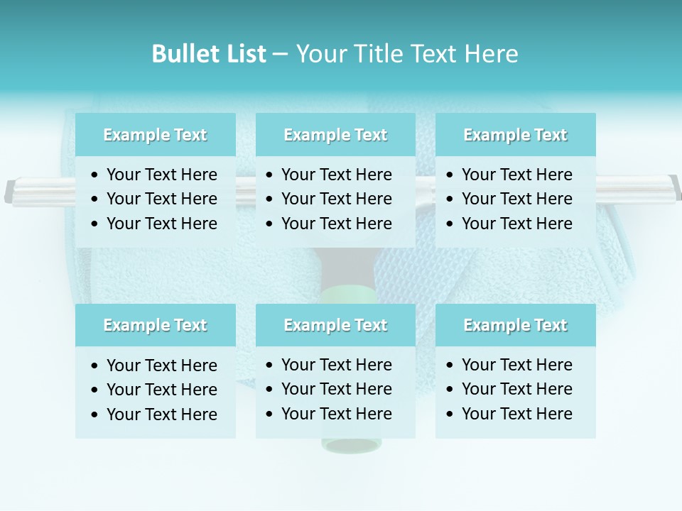 Household Wet Women PowerPoint Template