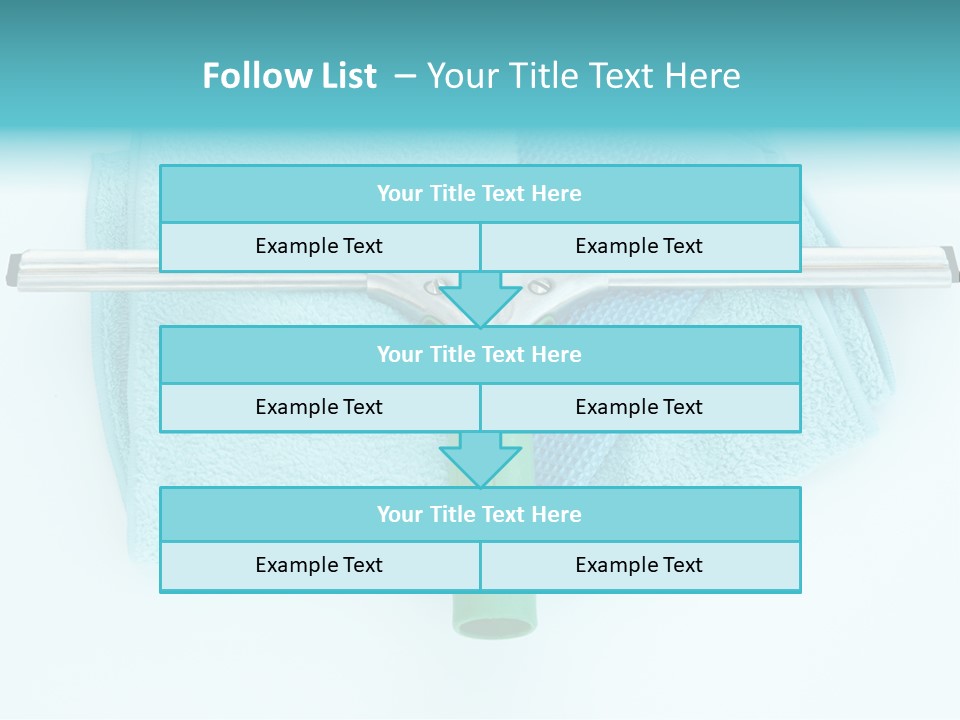 Household Wet Women PowerPoint Template