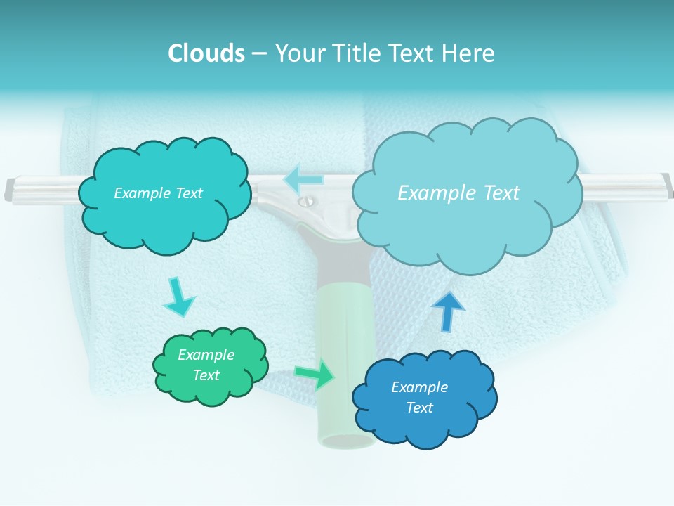 Household Wet Women PowerPoint Template