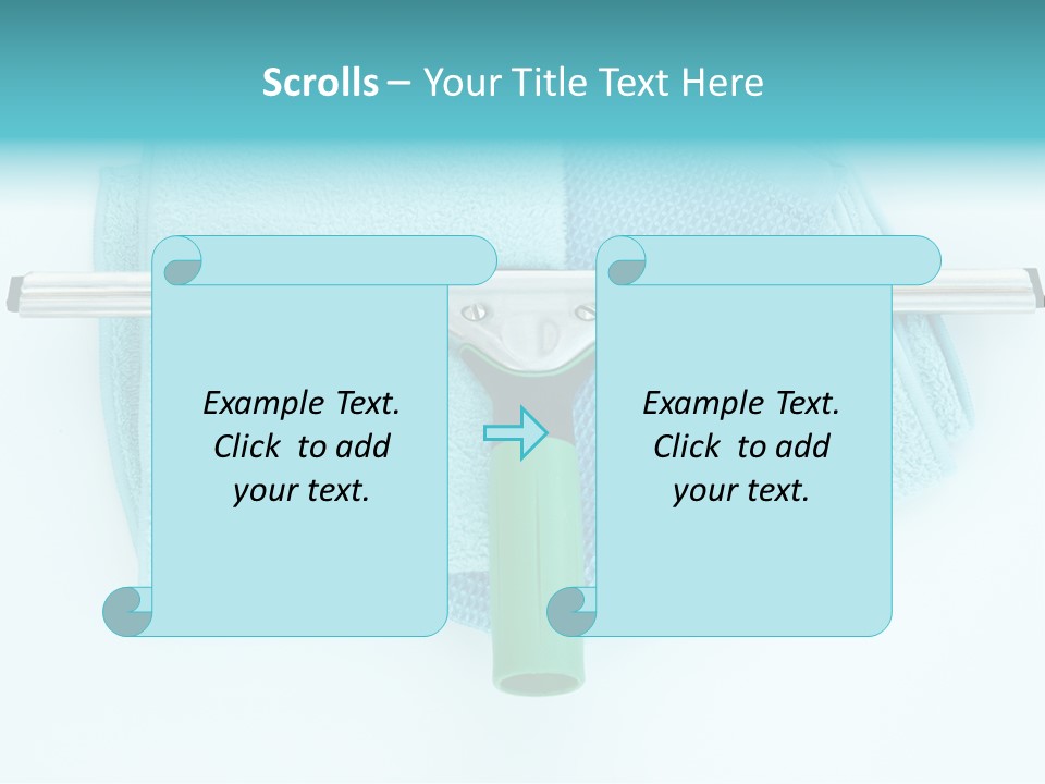 Household Wet Women PowerPoint Template