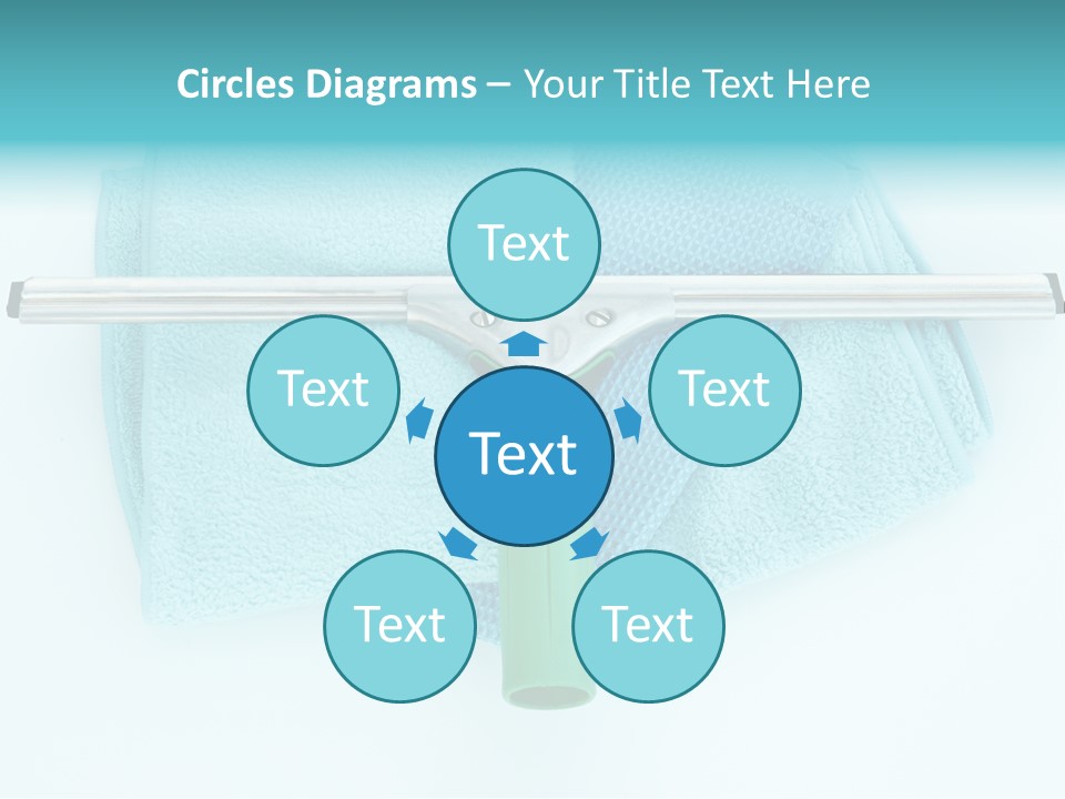 Household Wet Women PowerPoint Template