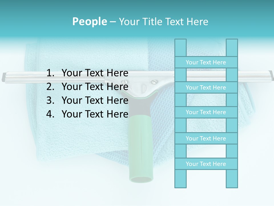 Household Wet Women PowerPoint Template