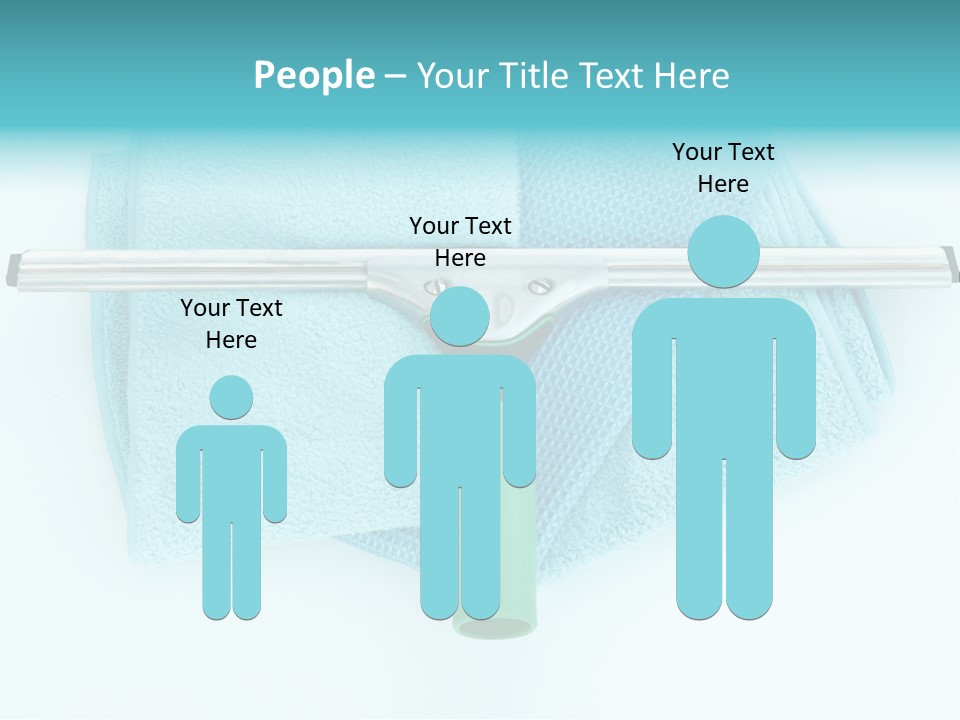 Household Wet Women PowerPoint Template