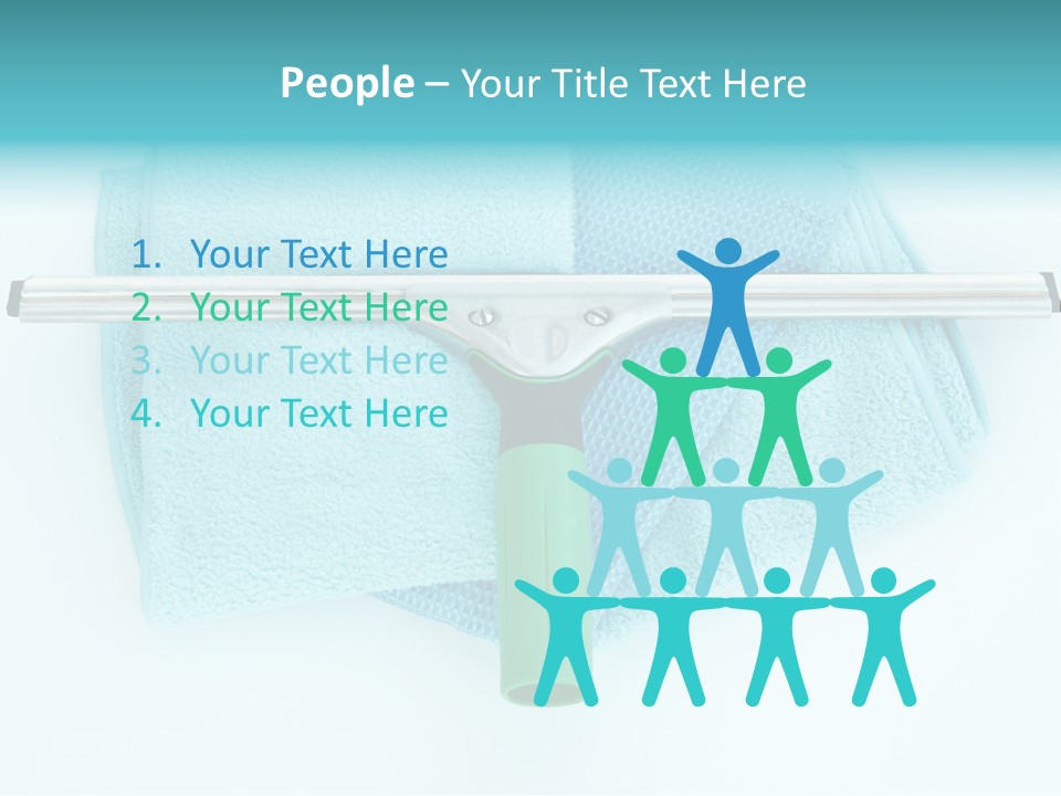 Household Wet Women PowerPoint Template