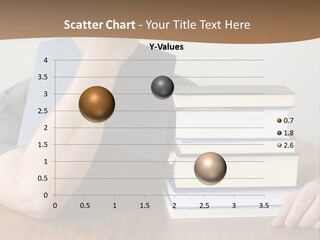 A Person Sitting At A Table With A Stack Of Books PowerPoint Template