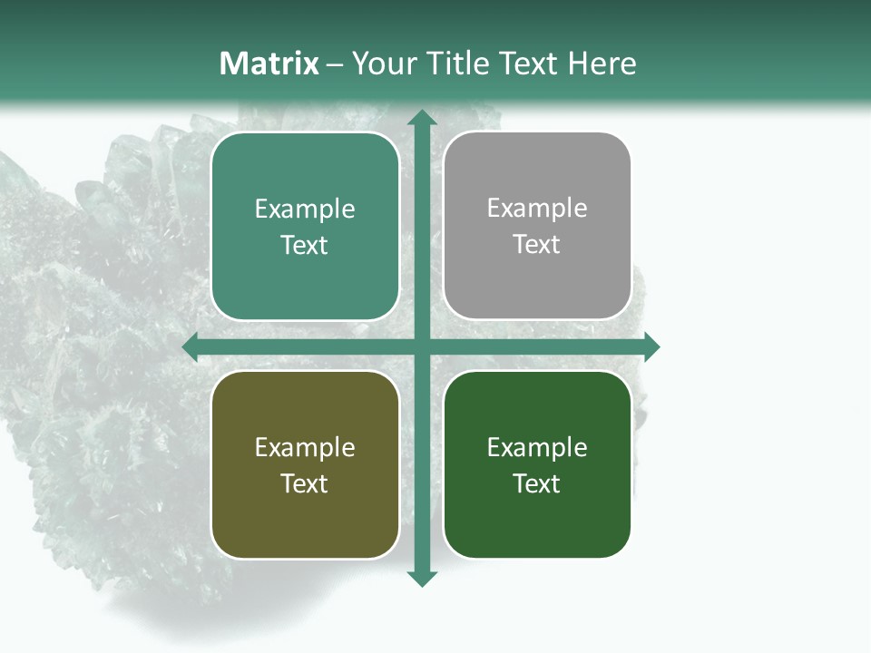 Gem Quartz Natural PowerPoint Template