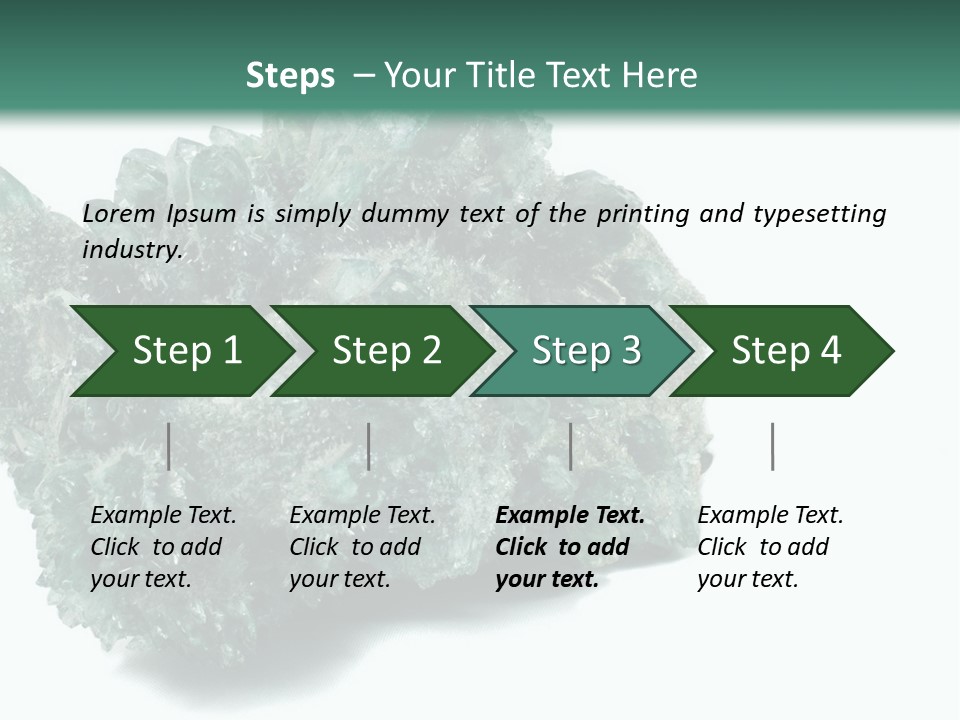 Gem Quartz Natural PowerPoint Template