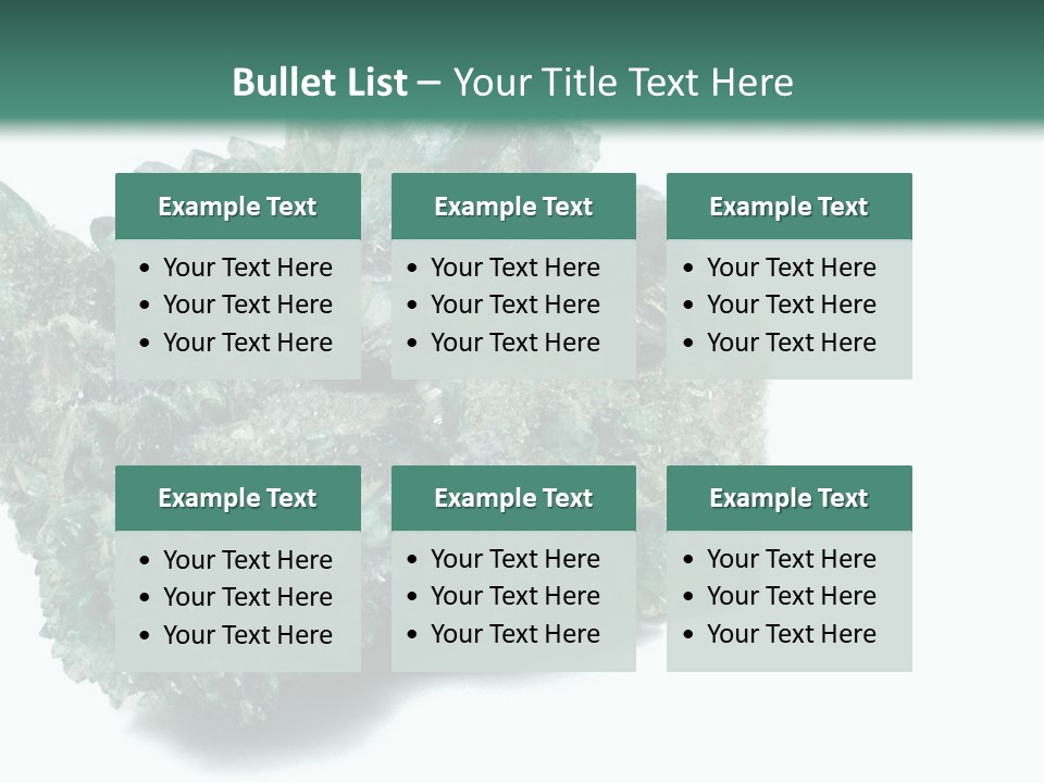 Gem Quartz Natural PowerPoint Template
